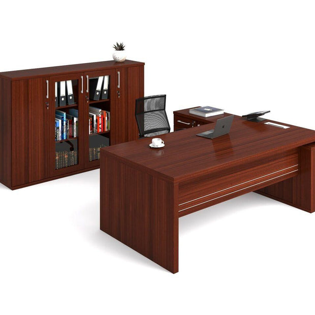 Excellence-50 Executive Desk in Veneer Wood