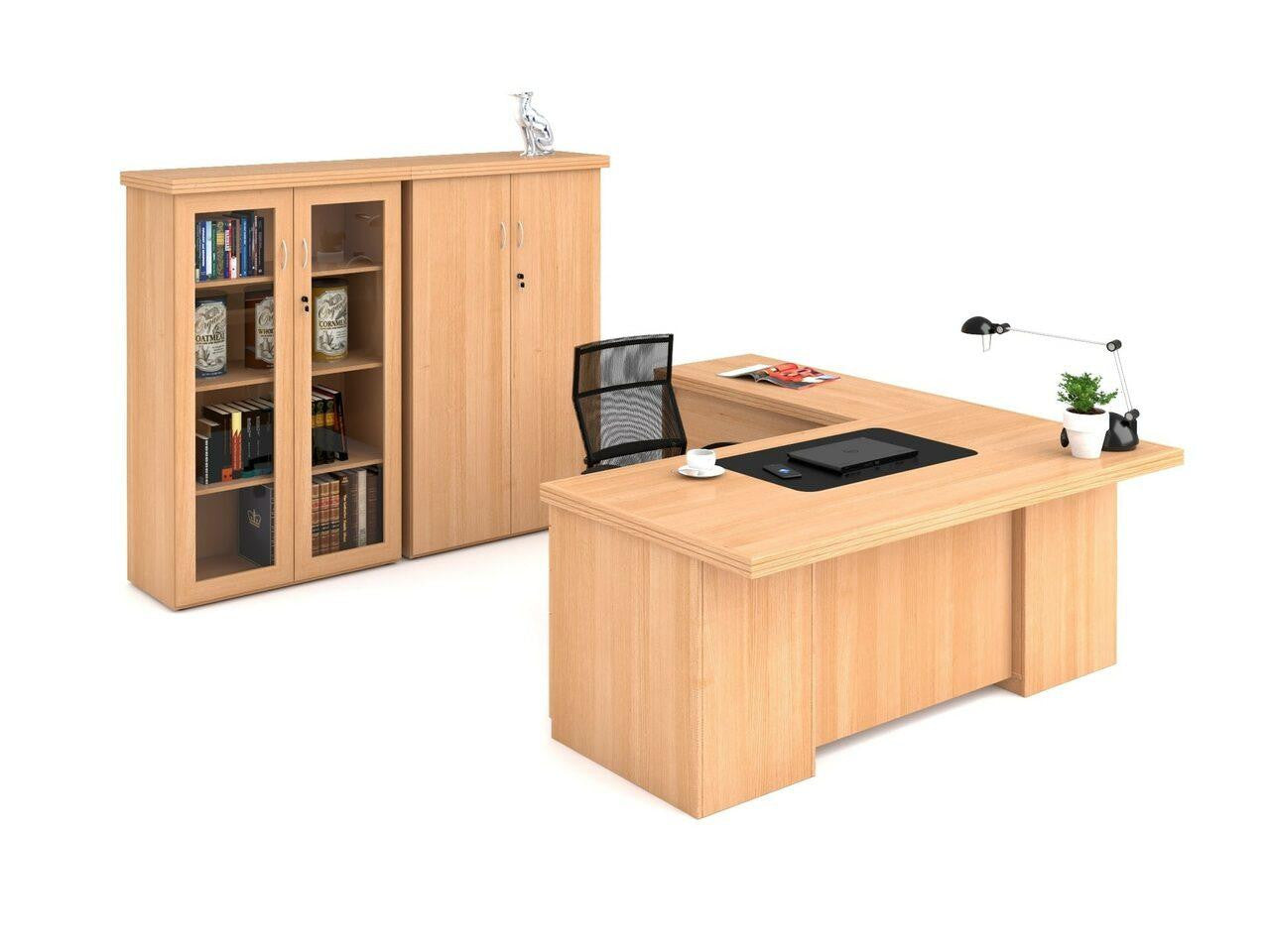 Execuline Executive Desk in Veneer Wood