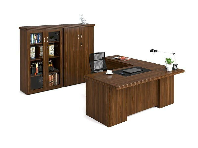 Execuline Executive Desk in Veneer Wood