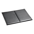 Executive Leather Fold-Over Pad – BLACK