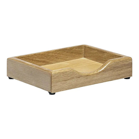 Executive Solid Wood Memo Pad Holder