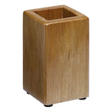 Executive Solid Wood Pencil Cup