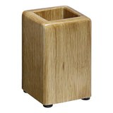 Executive Solid Wood Pencil Cup