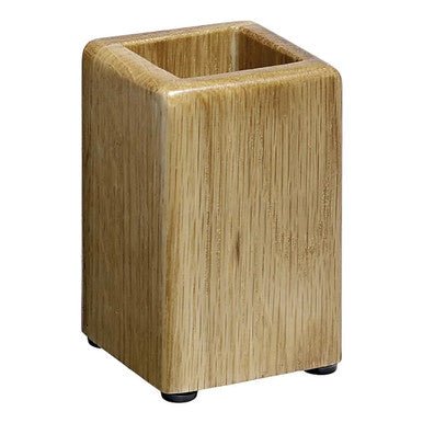 Executive Solid Wood Pencil Cup