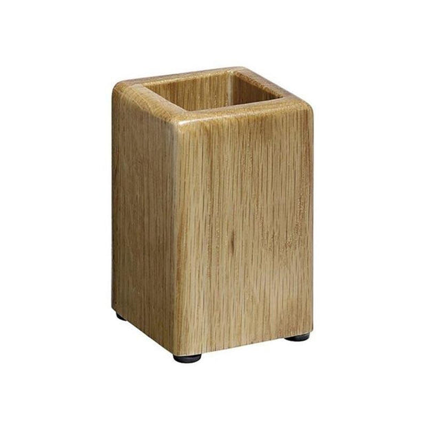 Executive Solid Wood Pencil Cup