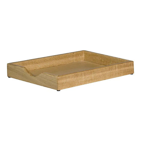 Executive Solid Wood Single Letter Tray