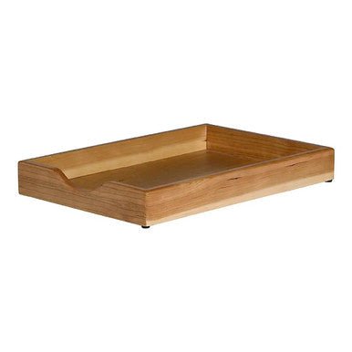 Executive Solid Wood Single Letter Tray