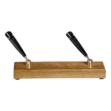 Executive Solid Wood Double Pen Stand - Additional View 2
