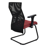 Exodus Visitor Office Chair with Y800 Adjustable Three Positional Arm Rear Side View | Office Chairs | Office Stock