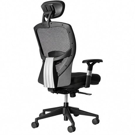 Falcon Upholstered-Seat High-Back Office Chair