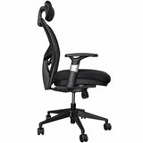 Falcon Upholstered-Seat High-Back Office Chair