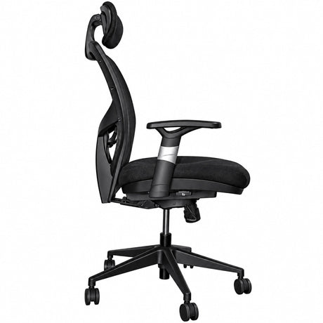 Falcon Upholstered-Seat High-Back Office Chair