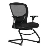 Falcon Upholstered-Seat Visitor Office Chair