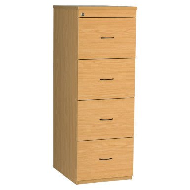 Filing Cabinet 4 Drawer in Oak Melawood