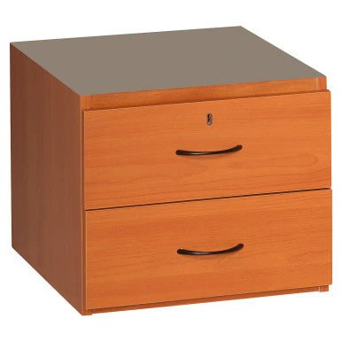 Fitted Pedestal 2 Draw in Cherry Melawood