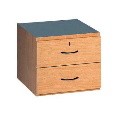 Fitted Two Drawer Pedestal