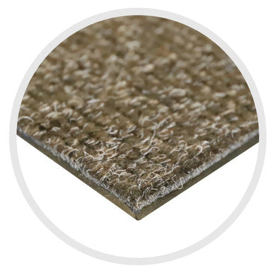 Floor Protector Ribbed Non-Slip 1200 x 850 x 5.5 mm Spice CP1044Q, Close-Up View of Textured, Ribbed Surface for Enhanced Grip and Safety.