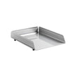 Fluted Steel Letter Tray Single