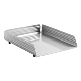 Fluted Steel Single Letter Tray