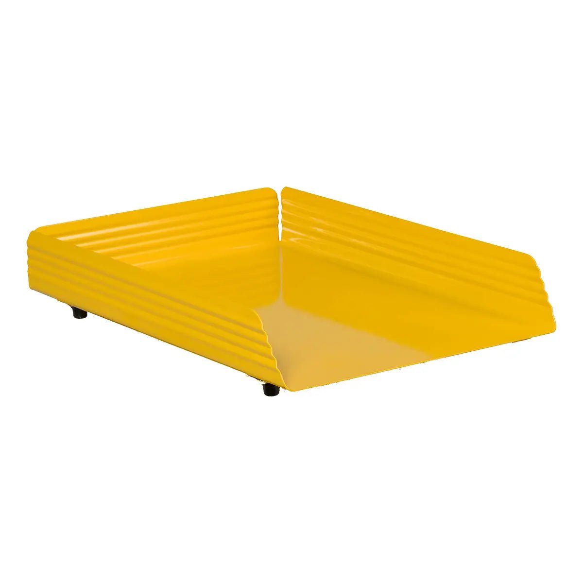 Fluted Steel Single Letter Tray