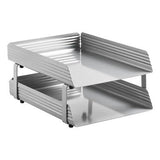 Fluted Steel Two – Tier Letter Tray