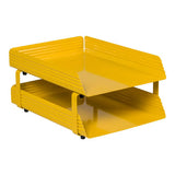 Fluted Steel Two - Tier Letter Tray - Additional View 6