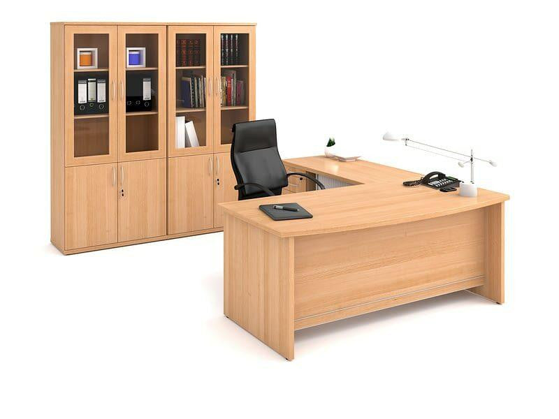 Focus Executive Desk in Veneer Wood