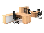 Focus Executive Desk in Veneer Wood