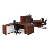 Focus Executive Desk in Veneer Wood | Office Furniture | Office Stock
