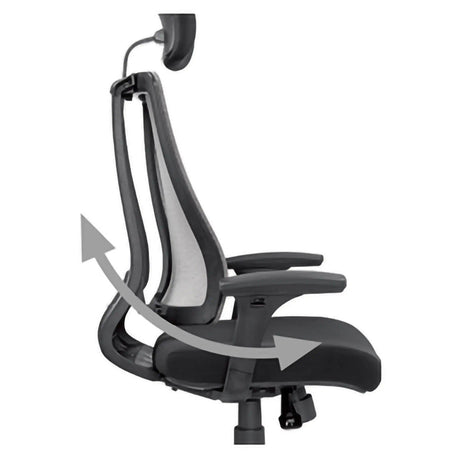 Follow Me Mesh High-Back Office Chair