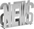 Font, News Magazine Brochure Holder