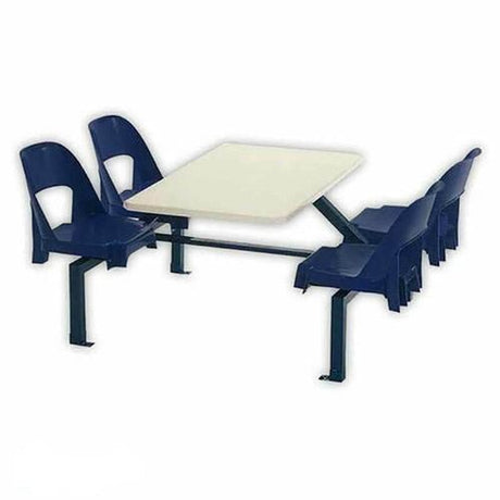 Four Seater Canteen Rectangular Alpine Set
