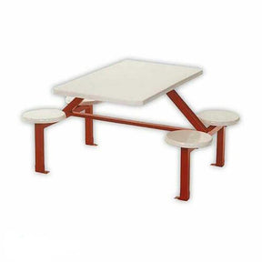 Four – Seater Canteen Rectangular Stool Set
