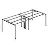 Four - Way Workstation Desk Frame