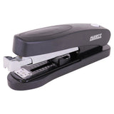 Front Load Stapler 105, Black Stapler for 50 Pages, ST3032B, with a Sleek Design and Adjustable Features for Binding Papers Efficiently.