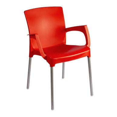 Gather Red Indoor & Outdoor Dining Chair
