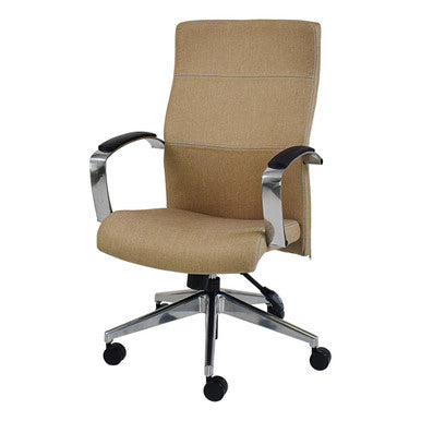 Genesis Medium-back Office Chair with Y350 Aluminium Arm