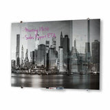 Glass Board Designer Series Magnetic Custom Printed (1800x1200mm)