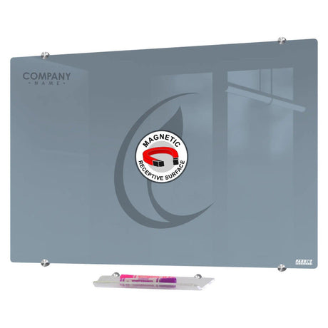 Glass Board Designer Series Magnetic Custom Printed (900x600mm)