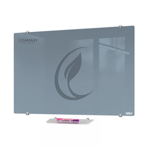 Glass Whiteboard Non-Magnetic Printed (1500x1200mm)