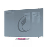 Glass Whiteboard Non-Magnetic Printed (1500x1200mm)