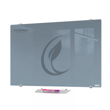 Glass Whiteboard Non - Magnetic Printed (1500x1200mm)