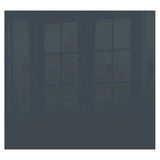 Decorative Glass Wall Tile (598 x 650 X 6mm) Grey Blue