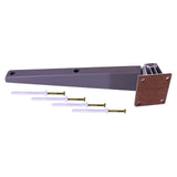 Grey Plastic Hinge and Aluminium Mounting