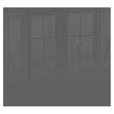 Decorative Glass Wall Tile (598 x 650 X 6mm) Gun Metal