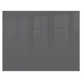 Decorative Glass Wall Tile (898 X 700 X 6mm) Gun Metal
