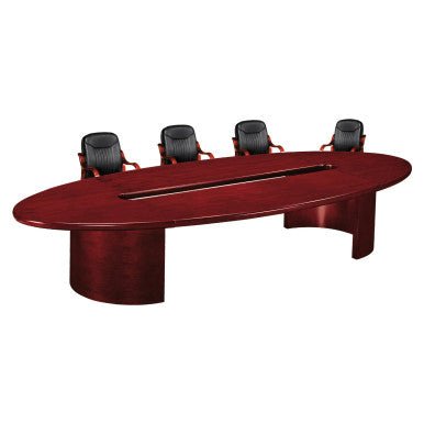 H008 Boardroom Table – Mahogany Veneer