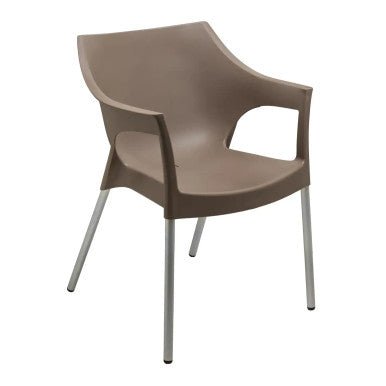 Harvest Cappuccino Indoor & Outdoor Dining Chair - Office Stock Group