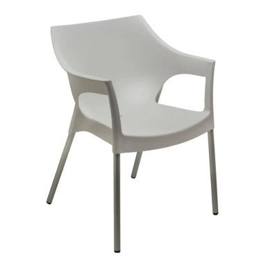Harvest White Indoor & Outdoor Dining Chair - Office Stock Group