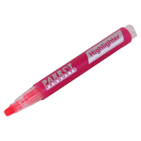 Highlighter Marker Slimline (Box of 12 – Pink)
